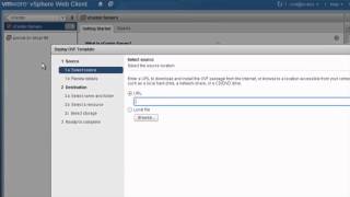 Deploying and Exporting OVF Templates in the vSphere Web Client [upl. by Iba]