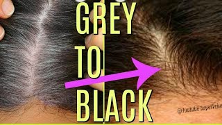 1 Step Gray Hair Covering Henna ReadyToUse Hair Dye Review Nat Habit Henna [upl. by Gilcrest]