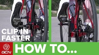 How To Clip In To Your Pedals Faster – Clip In First Time Every Time [upl. by Leidba]