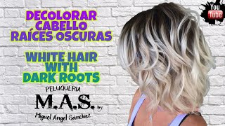 Como Decolorar El Cabello a Blanco [upl. by Anihs]