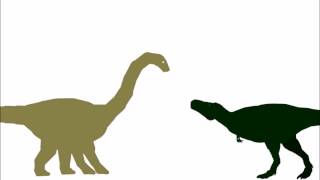 Tyrannosaurus Rex Vs Apatosaurus [upl. by Aytac]