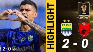 PERSIB vs PSM MAKASSAR  PIALA PRESIDEN 2024  HASIL PERSIB PIALA PRESIDEN 2024  PERSIB HARI INI [upl. by Asseret]