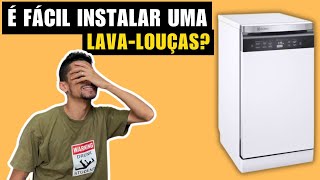 Como instalar a LAVALOUÇAS Electrolux 10 Serviços [upl. by Nert]