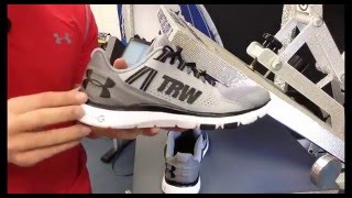 How to customize Under Armour Shoes with a Heat Press and Siser Brick HTV [upl. by Pirbhai]