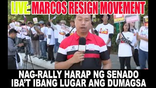 LIVE BBM Resign movement sa harap ng Senado iba’t ibang lugar ang dumagsa  EDSA 3 na ba [upl. by Hayidan635]