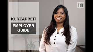 Kurzarbeit and Kurzarbeitergeld I Employer´s Guide [upl. by Luiza]