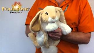 2838 Folkmanis Floppy Bunny Rabbit [upl. by Namurt234]