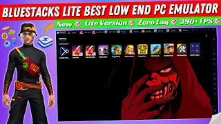 New Bluestacks Lite Low End PC Best Emulator For Free Fire  Bluestacks Best Version For PC 2024 [upl. by Cecilla373]