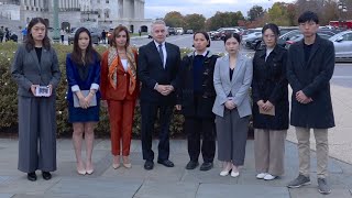 Rep Smith Responds to Sentencing of Hong Kong 47 Activists [upl. by Lazare]