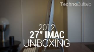 27quot iMac 2012 Unboxing [upl. by Airdnala]