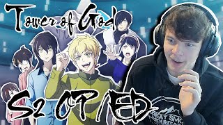 SUCH UNIQUE VISUALS  Tower of God Season 2 OpeningEnding Reaction [upl. by Lerraj]