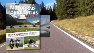 MOTORRADTOURENATLAS ALPEN [upl. by Ycnalc]