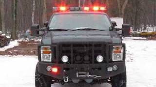 2008 Ford F350 4x4  Whelen LED [upl. by Yerocal594]