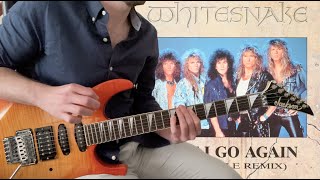 Whitesnake  Here I Go Again 87 US Single Remix Guitar Cover [upl. by Elvera]