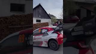 A deux doigts automobile rallye rally like accidentdevoiture voiture inoxtag [upl. by Initirb]