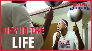 A Day In The Life Of A Globetrotter  Harlem Globetrotters [upl. by Attiuqahs953]