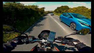 AWESOME DORSET UK RIDE WITH APRILIA SMV750 【4K】PART 2 [upl. by Gabor]