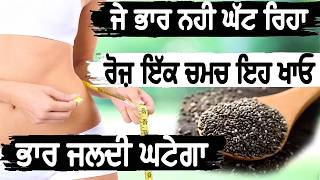 ਸਿਰਫ਼ ਇੱਕ ਚਮਚ ਇਹ ਖਾਓ ਭਾਰ ਬਹੁਤ ਜਲਦੀ ਘਟੇਗਾ  HOW TO FAST WEIGHT LOSS  MrSAROAY  FITNESS [upl. by Dunn]