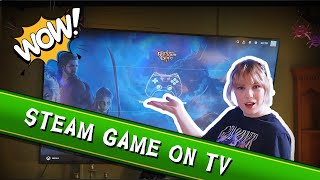 Want to play your Steam games on your TV for free Watch this [upl. by Chavaree249]