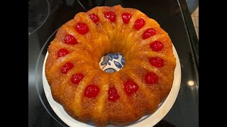 Pineapple Upside Down Cake Recipe [upl. by Xymenes]