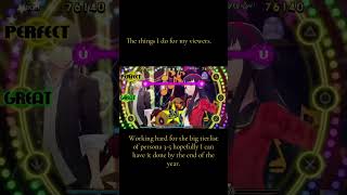 Persona dancing anyone persona friendship gaming review dancing fun persona4 atlus [upl. by Airolg819]