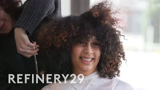 A Curl Expert Gives My Hair New Life amp Voluminous Shape  Hair Me Out  Refinery29 [upl. by Rehpotsyrhc]