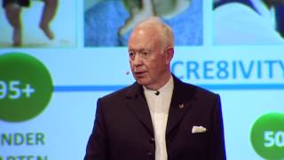 Tony Buzan Innovative learning and thinking techniques at Mind amp Its Potential 2011 [upl. by Brandes522]