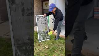 Get your windows winterready 🍂 home windowcleaning fyp cleaning satisfying [upl. by Boelter]