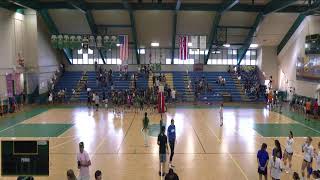 Lanai High School vs Seabury Hall High School Womens Varsity Volleyball [upl. by Nitreb]