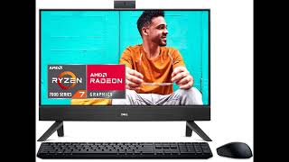 Review Dell Inspiron 5415 AllinOne Desktop  238quot FHD Touchscreen AMD Ryzen 57530U 16GB RAM [upl. by Eixel]