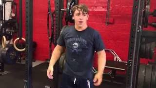 Wrestling Strength Training Manasquan Underground Strength Gym [upl. by Lenoel]