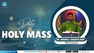 Hindi Holy Mass  7th October 2024  Father Shinoj Joseph SVD Atmadarshan Tv [upl. by Jb190]