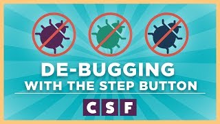 CS Fundamentals Debugging with the Step Button [upl. by Oijile59]