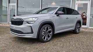 The new Skoda Kodiaq Sportline IV Walk Around in 4K in Steel Grey [upl. by Germaun483]