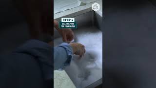 How to Clean a Range Hood Filter [upl. by Norra579]