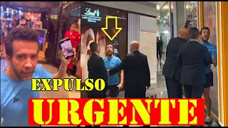 LEVADO POR SEGURANÇAS  ANDRÉ JANONES VAI PARAR NO HOSPITAL APÓS CONFUSÃO EM SHOPPING [upl. by Rheta512]