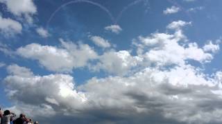 4k video Dawlish Air Show Red Arrows [upl. by Llenrod]