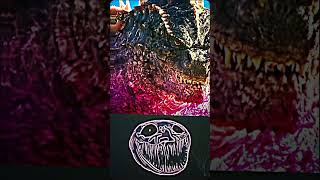 Godzilla😈 x kong new empire godzilla trollface shorts [upl. by Aube754]