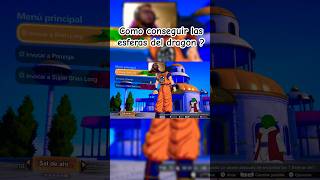 como conseguir las esferas del dragon en dragon ball esparking zero dragonballsparkingzero dbsz [upl. by Evelin]