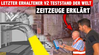 Letzter V2 Raketen Teststand der Welt 40 Meter tiefe unterirdische Bunkeranlage für Treibstoff [upl. by Nahtnoj]