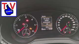 Seat Alhambra VW Sharan 7N Ölservice und Inspektion zurücksetzen  Anleitung Tutorial Service reset [upl. by Zacherie]