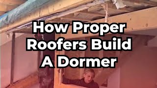 BUILDING A DORMER INSIDE A DORMER  THE CORRECT WAY TO DO IT [upl. by Odlaumor]