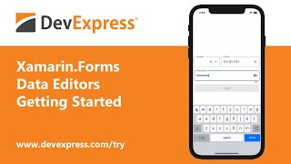 FREE Xamarin Data Input Editors AutoComplete Password Combo Box Numeric amp More Getting Started [upl. by Elie]