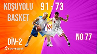 Koşuyolu Basket No 77  Div 2 Spor Sepeti Basketbol Ligi [upl. by Panaggio]