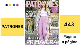 RESEÑA Revista Patrones 443 [upl. by Tol]