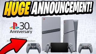 PS5 PRO LIMITED EDITION ANNOUNCED  Playstation 30th Anniversary Bundle [upl. by Sedecram465]