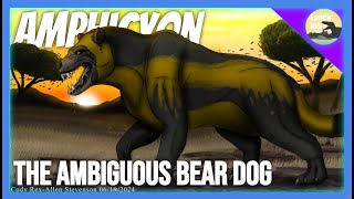 Amphicyon The Ambiguous Bear Dog [upl. by Natlus]