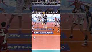 Trentino players showing incredible synergy 💪 epicvolleyball volleyballworld volleyball [upl. by Smoot]