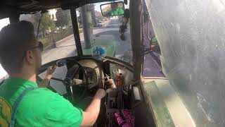 CabView  John Deere 4650 Driving [upl. by Ettennyl]