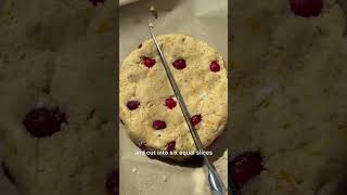 1Bowl Cranberry Orange Scones Vegan  GF  Minimalist Baker Recipes [upl. by Eednyl]